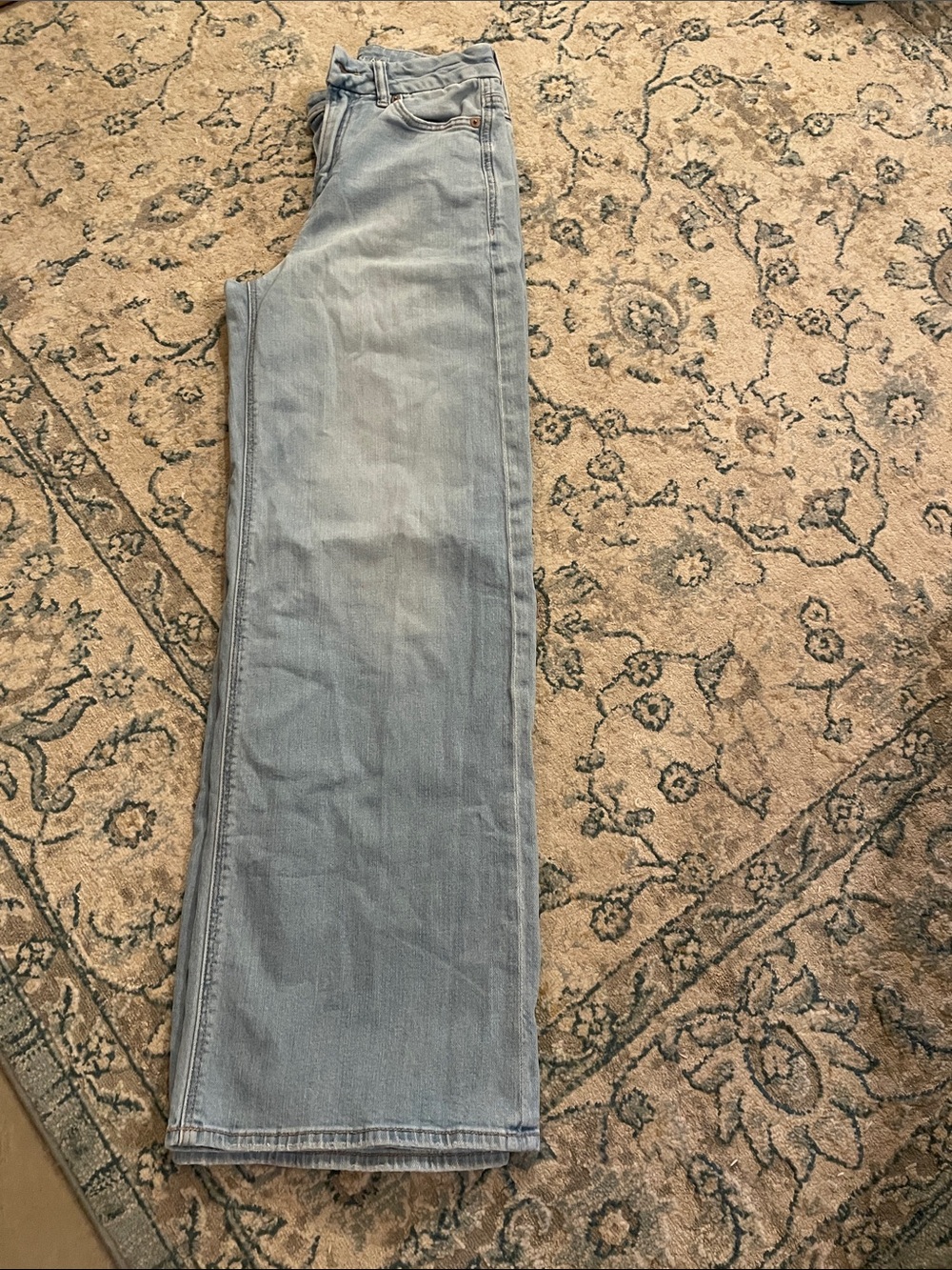American Eagle Outfitters Light Wash Flare Jeans